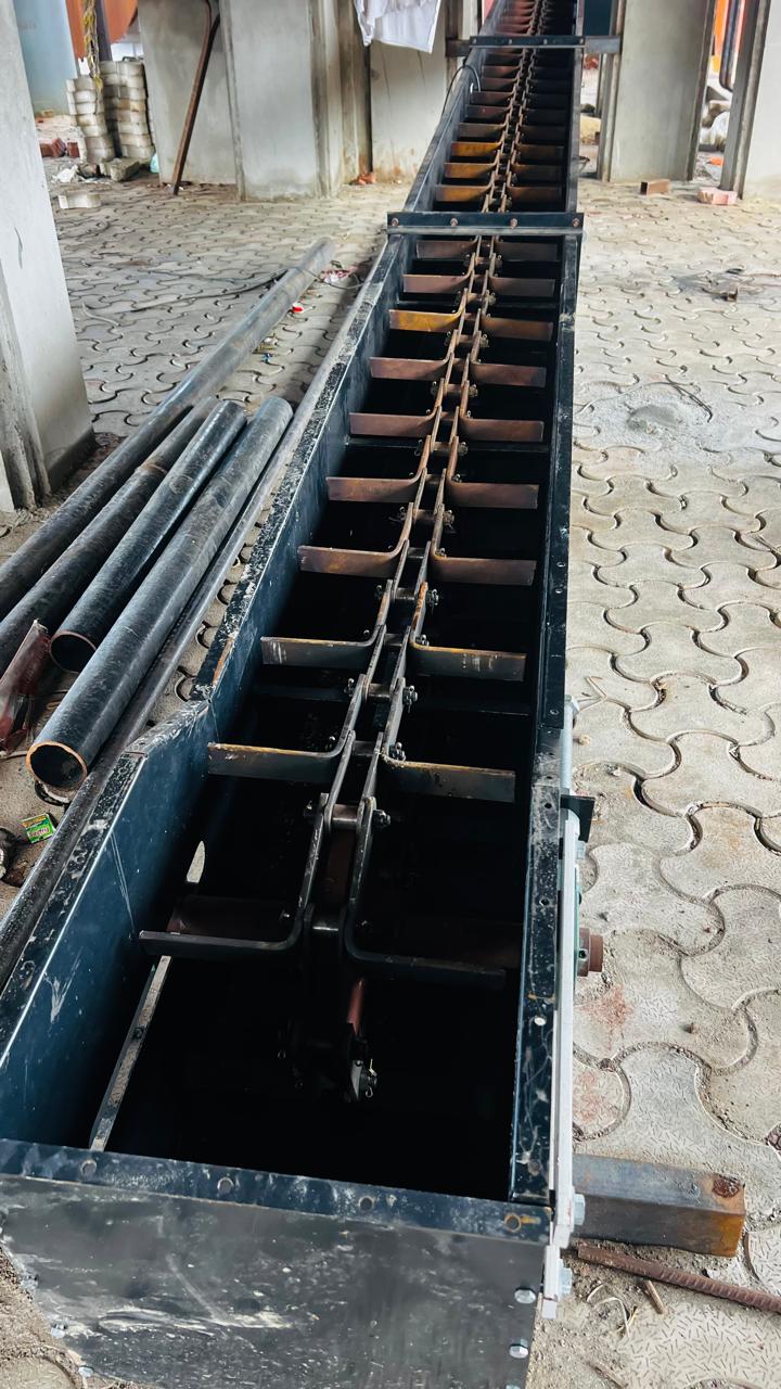 Industrial Flat Belt Conveyor